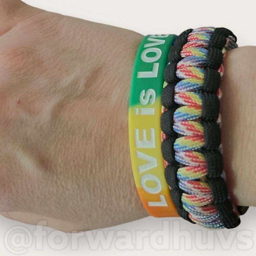 Love Is Love Pride Bracelet Pair